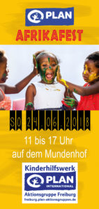 Plan-Afrikafest am So. 24.06.18 11:00 – 17:00 Uhr